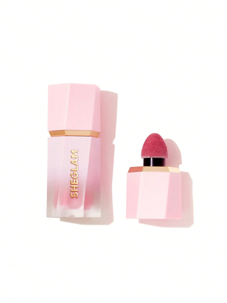 رژگونه مایع شیگلم مدل کالر بلوم Color Bloom رنگ آن پوینت On Point (صورتی تمشکی مات)